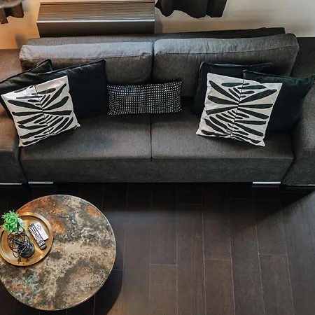 Modern Loft With Airhokey In Centre