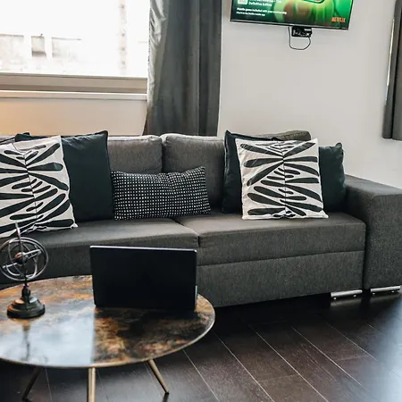 Modern Loft With Airhokey In Centre